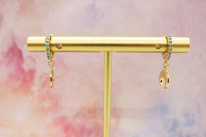 moonstruck huggie earring