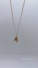 Load and play video in Gallery viewer, kj necklace
