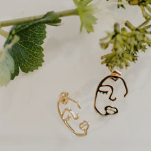 Load image into Gallery viewer, about face earring
