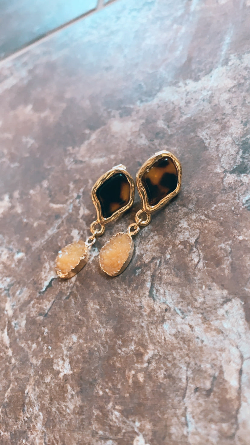 druzy suzy earring