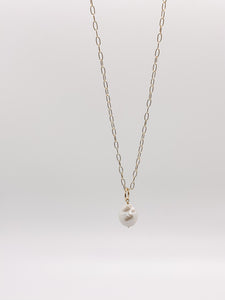 iridescent pearl necklace
