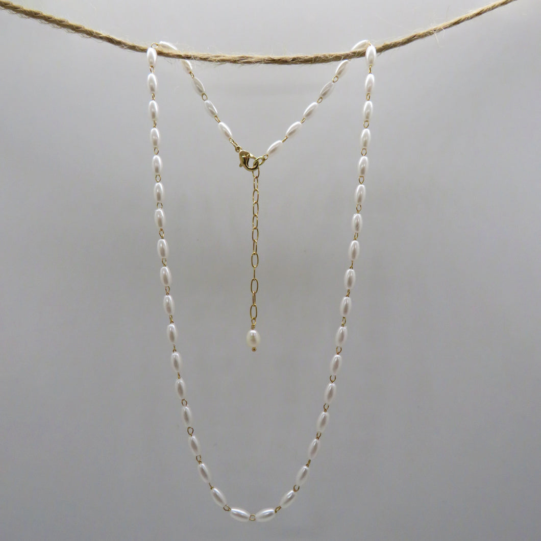 seed pearl necklace
